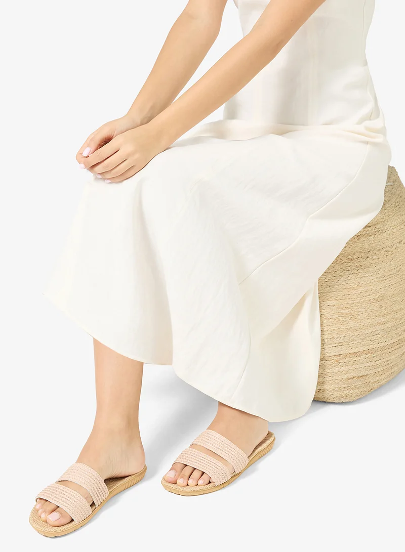 Ginger Dual Strap Flip Flops