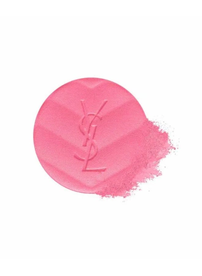 Yves Saint Laurent YSL Make Me Blush Bold Blurring Blush 87 Pink Voltage – Long-Lasting Soft-Focus Powder Blush, Buildable Vibrant Pink Color - Image 2