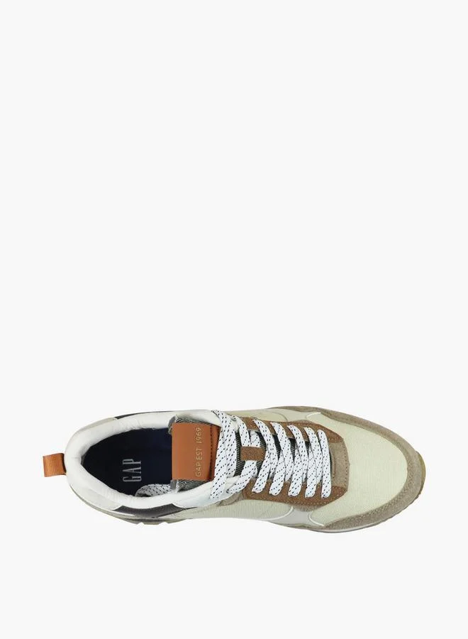 Gap BEIGE Men Genesi G1 Mx Lace-Up Sneakers for Men | Best Price UAE