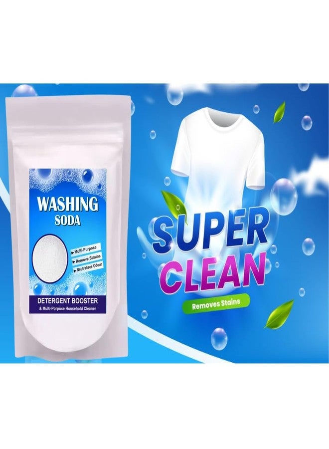 COPY LINE Washing Soda Powder, 500g, Multi-Purpose Detergent Booster and Household Cleaner - Image 3