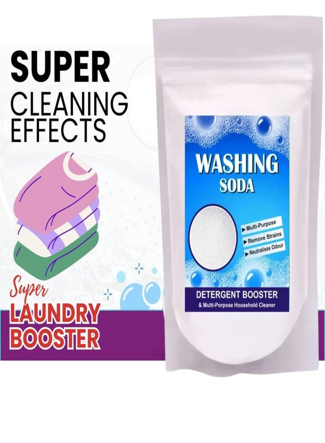 COPY LINE Washing Soda Powder, 500g, Multi-Purpose Detergent Booster and Household Cleaner - Image 4