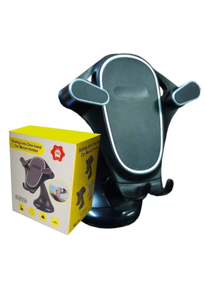 ELTRAZONE Car Holder Magnetic H-XP316 – Ultra-Strong Magnetic Phone Mount for Car Dashboard & Windshield, 360° Rotation, Adjustable Angle, Universal Compatibility for iPhone, Samsung, Huawei, and More – Secure & Durable Phone Holder - Image 2