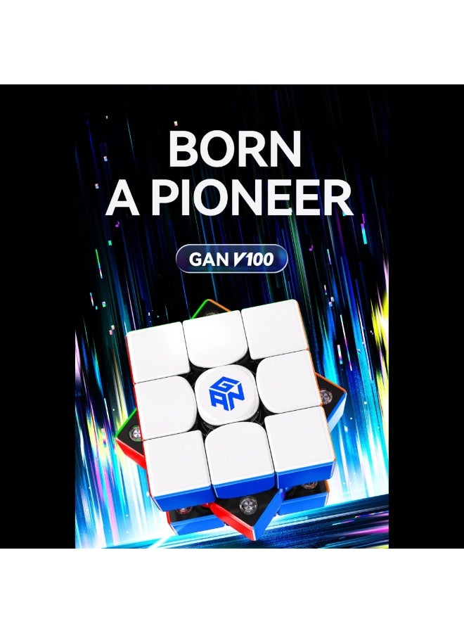 GANCUBE GAN V100 Maglev UV 3x3 Magnetic Speed Cube - LATEST 2025! - Image 4
