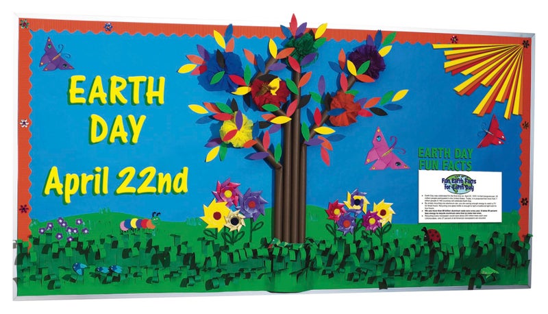 Fadeless Bulletin Board Paper, Fade-Resistant Paper for Classroom Decor, 24” x 60’, Brite Blue, 1 Roll - Image 4