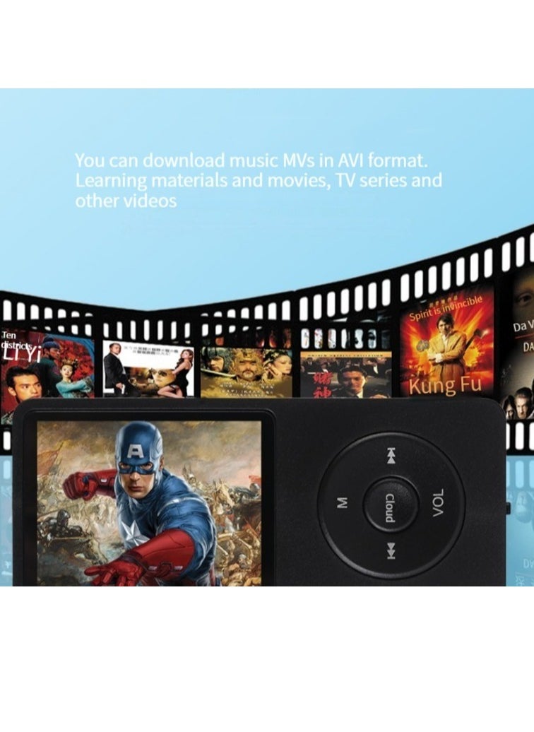 M MIAOYAN Bluetooth MP3/MP4 Student Walkman Music Player