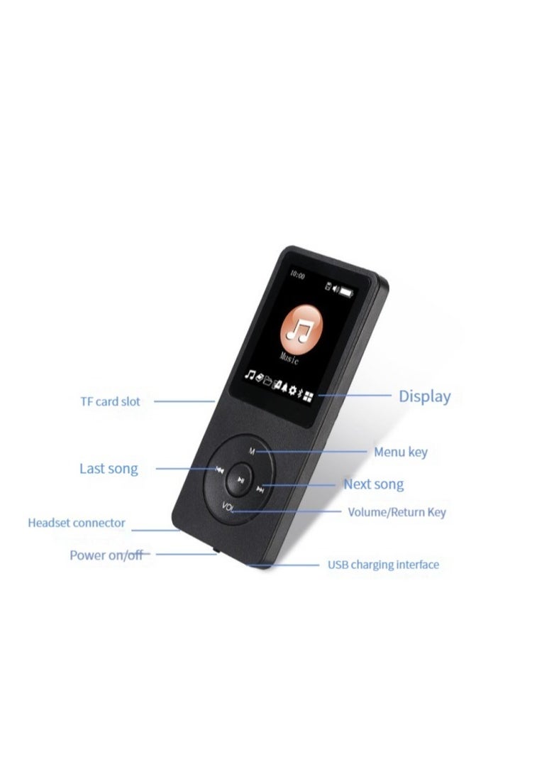 M MIAOYAN Bluetooth MP3/MP4 Student Walkman Music Player