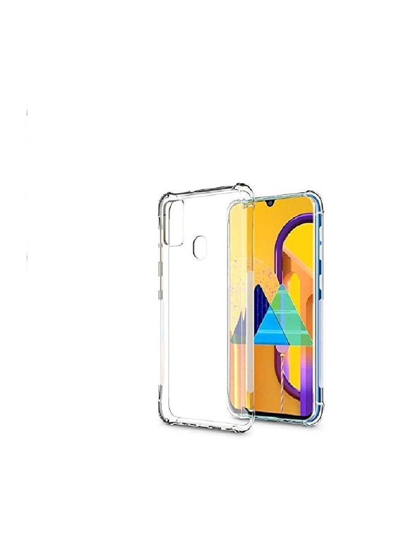 Armor fekra/Y Shockproof Case for Samsung Galaxy M30s Air-Cushion-Corner TPU Cover, Clear - Image 3