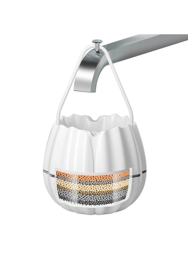 Cobbe Bath Filter for Tub - Cobbe Water Filter for Bathtub, Removes Hundreds of Contaminants for Smoother Skin & Hair, 3500 Gallons of Filtration, BPA Free(Upgrade Version), White - Image 1