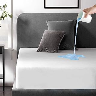 Niagara Sleep Solution Waterproof Mattress Pad Protector Cover Twin Deep Pocket 39x75 Breathable Noiseless 8-20Inches - Image 1