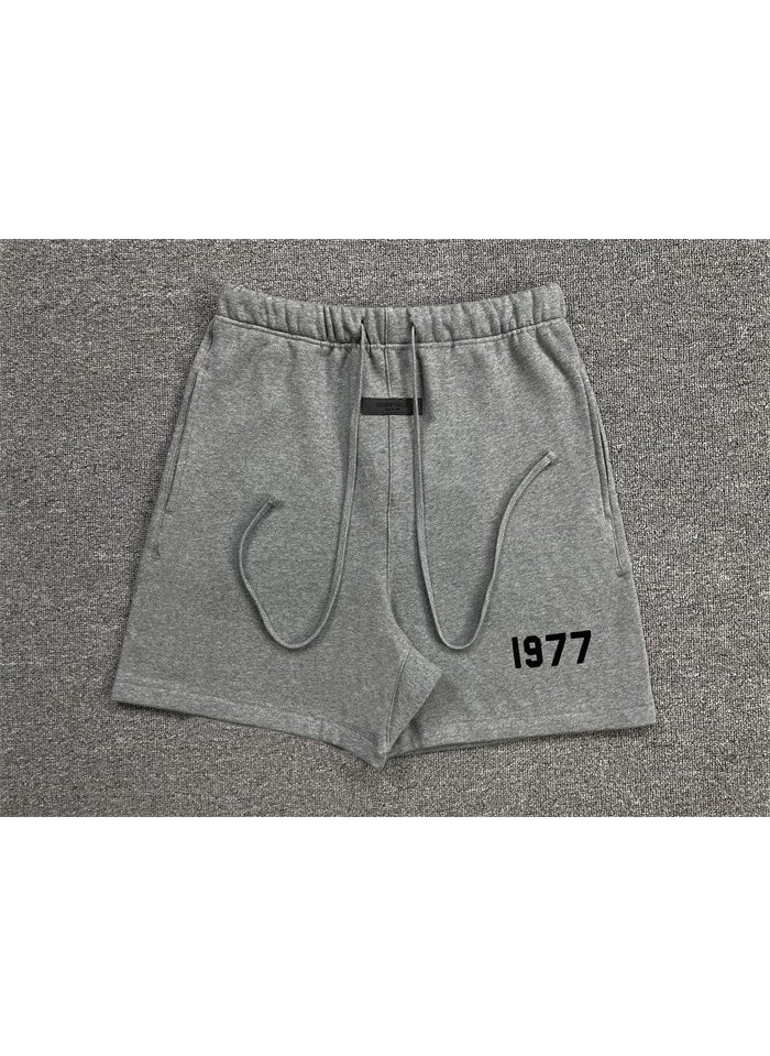 Generic - Fear God Essentials High Street 1977 American Style Sports Shorts Casual Loose Fit Summer Dark gray - Image 1