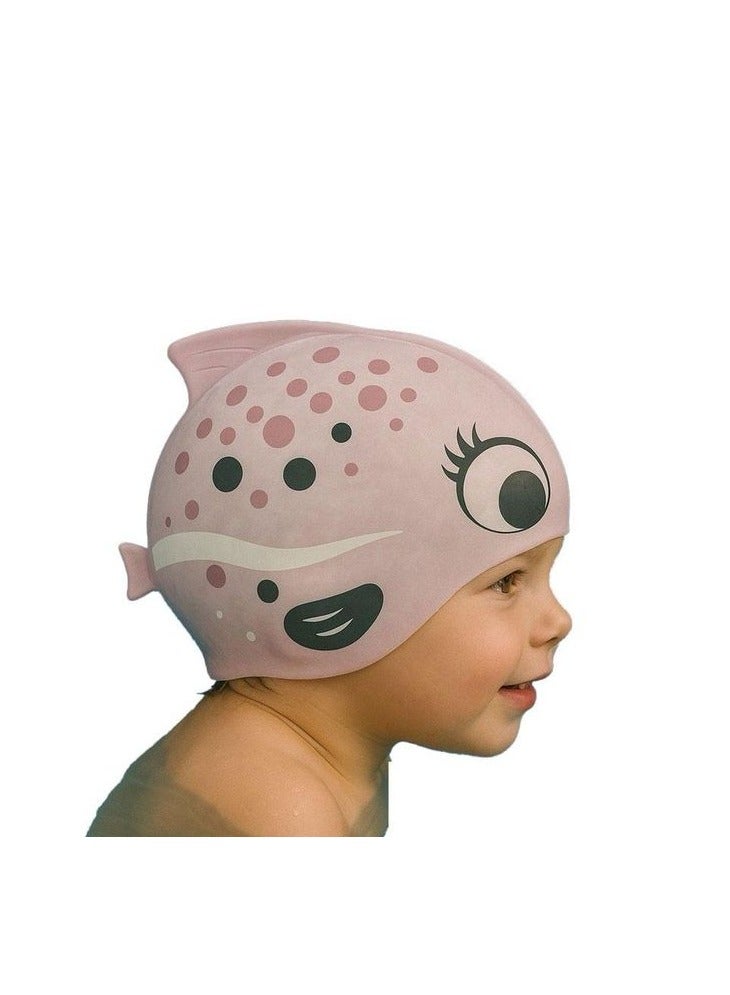 Generic Kids Swim Cap - Pink 