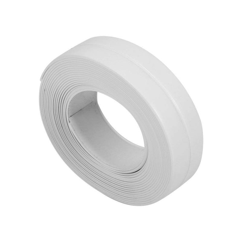 AVMPHD AVMPHD Wall Self Adhesive Seal Ring Tape Waterproof Tape Mold Proof Edge Trim Tape Kitchen and Waterproof AntiMildew Tape Kitchen Joint Sealing Strip Bathroom Toilet Cubicle Wall Corner Tape  - Image 1