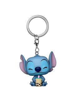 Y&D Stitch Surrounding Hand Toys-Milk Tea Stitch Keychain  - Image 2