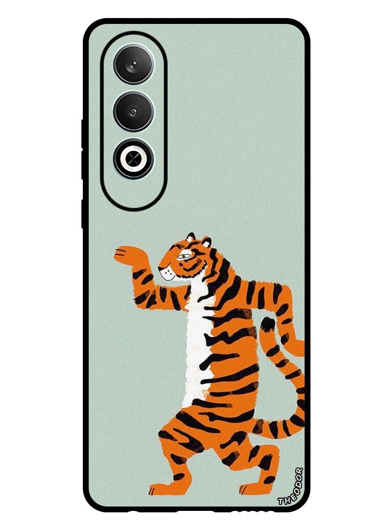 Theodor Protective Case Anti Scratch Shock Proof Bumper Cover For OnePlus Nord CE 4 Dancing tiget - Image 1