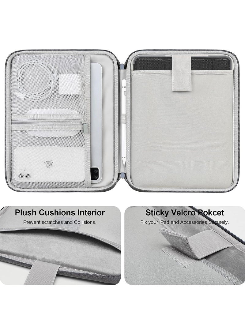 Captaintech Tablet Sleeve Case for 10.9 inch New iPad 2022 | 11 inch iPad Pro | 10.2 inch iPad | 10.9 inch iPad Air 5 4 | 10.5 iPad Pro | iPad Air 3 2 | 9.7 iPad | Galaxy Tab A8 10.5 Protective Bag - Image 3