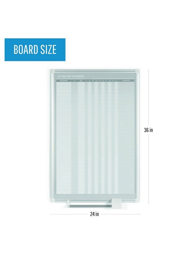 MasterVision Magnetic In/Out Vertical Planner Board (Bvcga02109830) - Image 2