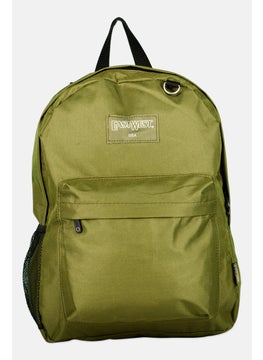 Eastwest Kids Boy Brand Logo Backpack 42 H x 33 L x 12 W Cm, Olive  - Image 1