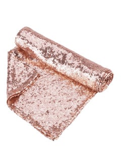 Y&D Sparkly Glitz Sequin Table Runner Rose Gold 30x275centimeter  - Image 1