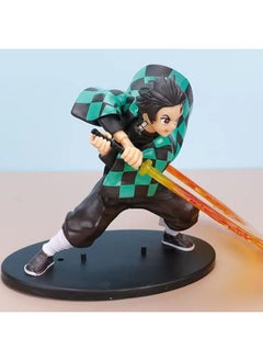 General Demon Slayer Character Set Vulcan Tanjiro Anime Character Demon Action Figures Realistic Anime Character Model Collection For Friends Children's Birthday Gifts Home Decoration  - Image 2