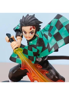 General Demon Slayer Character Set Vulcan Tanjiro Anime Character Demon Action Figures Realistic Anime Character Model Collection For Friends Children's Birthday Gifts Home Decoration  - Image 4