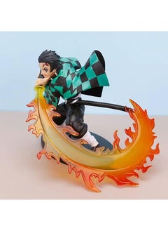 General Demon Slayer Character Set Vulcan Tanjiro Anime Character Demon Action Figures Realistic Anime Character Model Collection For Friends Children's Birthday Gifts Home Decoration  - Image 5