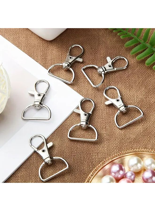 12pcs Bronze Swivel Hook Keychain Clip D Ring Lanyard Hardware for DIY Crafts - Image 5