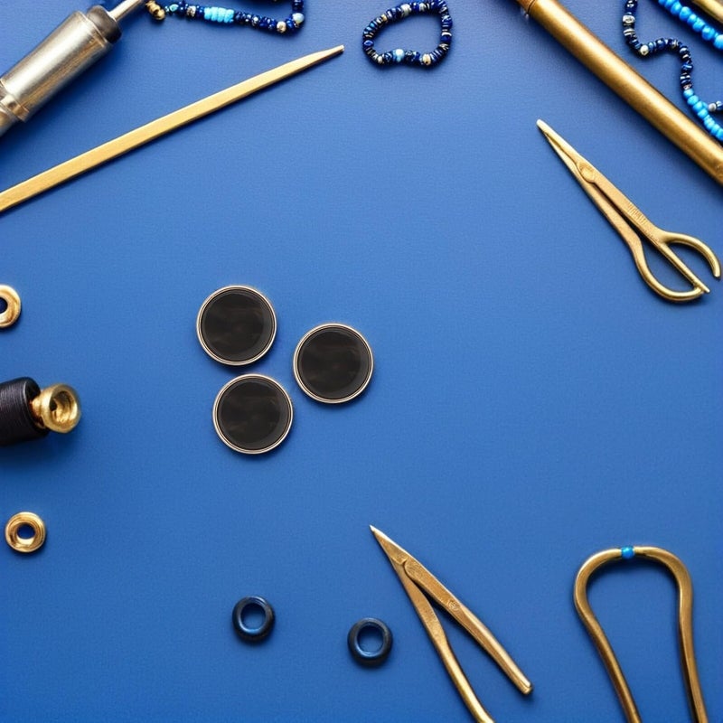 10pcs Round Resin Flat Coat Buttons 20mm Shank Blazer Sewing Buttons for Woolen Coats Suits Crafts DIY Accessories - Image 5