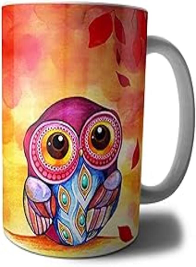 OR OWL mug - multi color