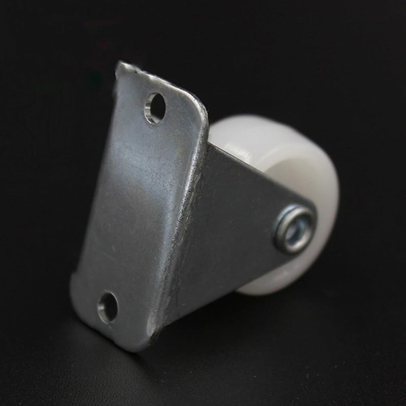 8 Pcs White PP Nylon Heavy Duty Silent Swivel Caster Wheels For Furniture Cart Trolley - Image 5