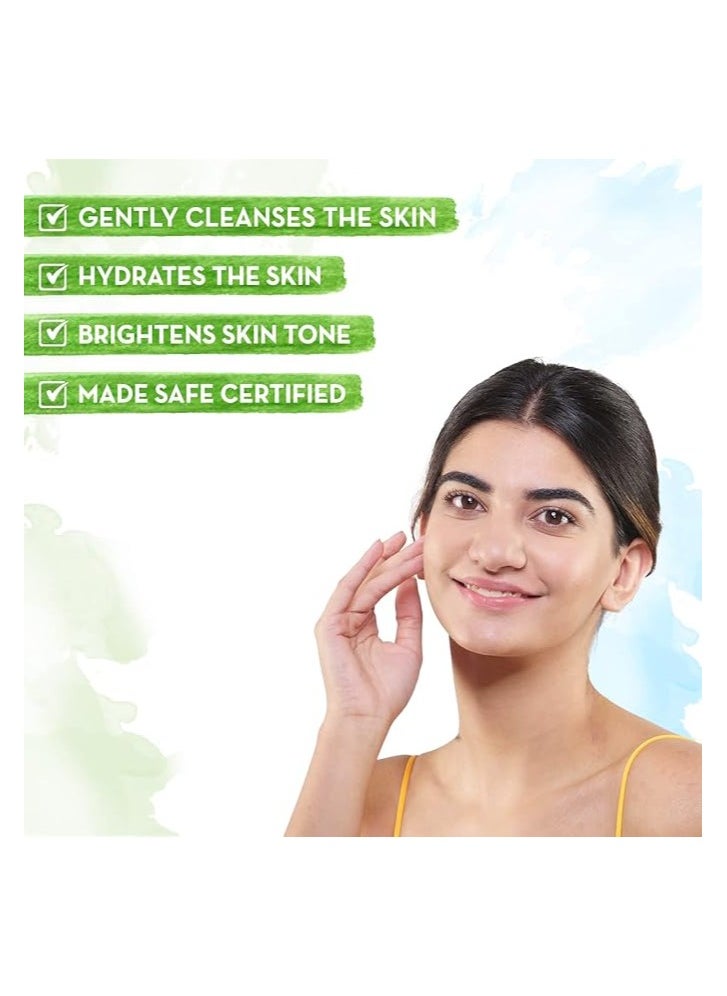 Mamaearth Mamaearth Rice Face Wash With Rice Water & Niacinamide for Glass Skin | Pack of 2 | 100 ml x 2  - Image 3