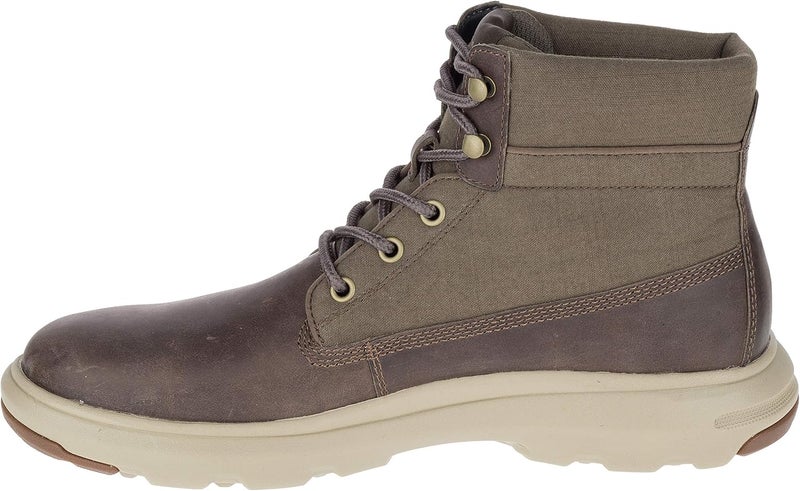 Caterpillar Cat-Awe Canvas Ankle-High Lace-Up Boots for Men - Image 2