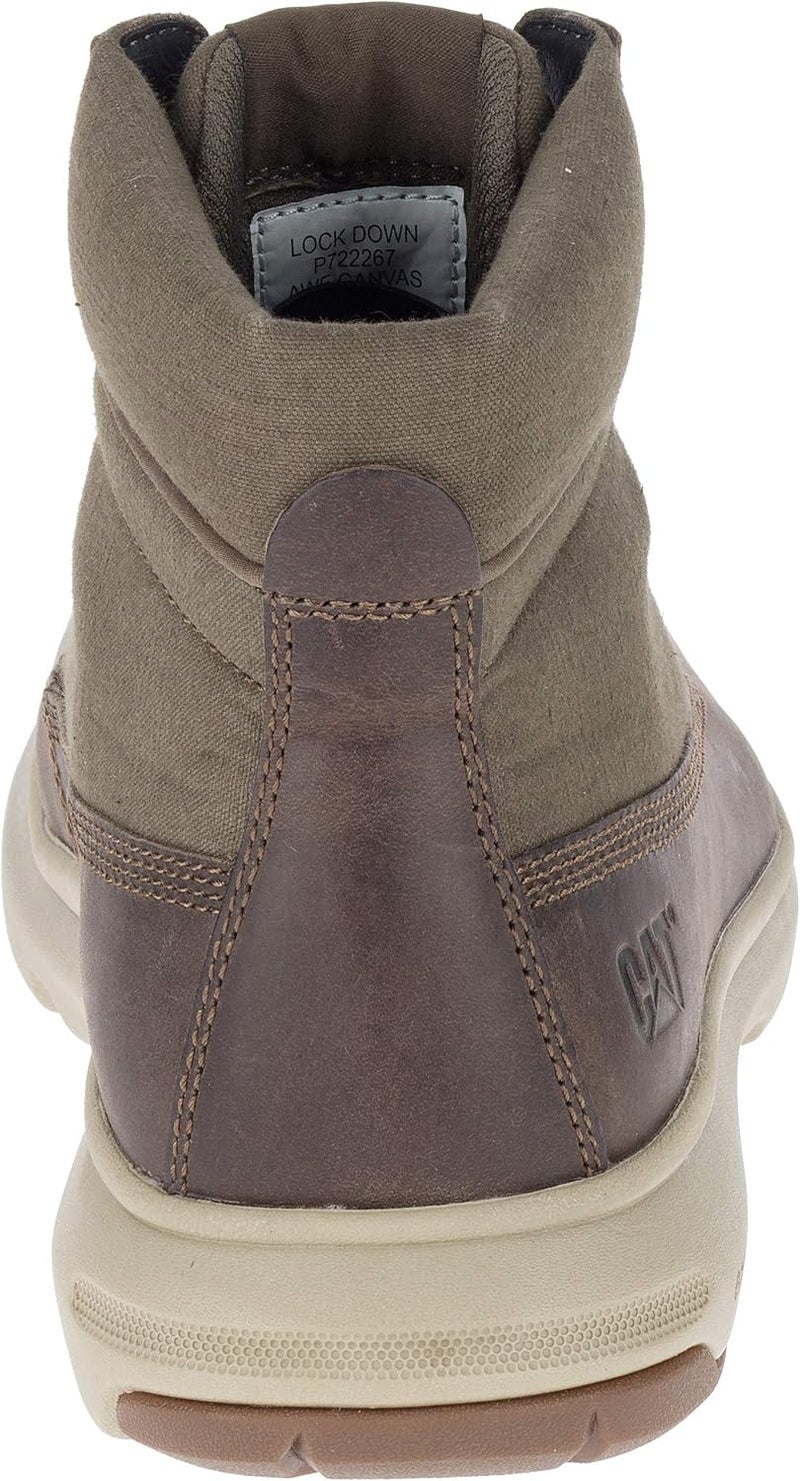 Caterpillar Cat-Awe Canvas Ankle-High Lace-Up Boots for Men - Image 3
