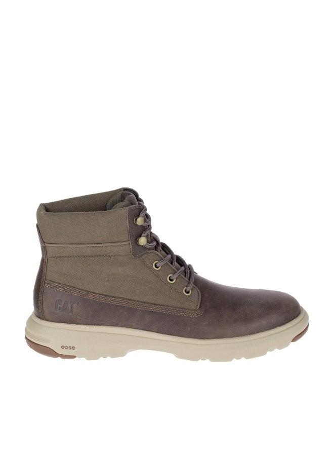Caterpillar Cat-Awe Canvas Ankle-High Lace-Up Boots for Men - Image 1