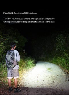 WUBEN L1 Flashlight Rechargeable Led Flashlights High Lumens 2000 Lumen Dual Light, Powerbank for Phone Super Bright Tactical Multifunctional IP68 Waterproof Torchlight With Magnet  for Emergencies Camping  - Image 4