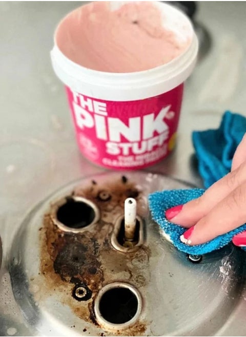 The magic paste, the largest size, the pink miracle paste for cleaning all things, The Pink Stuff