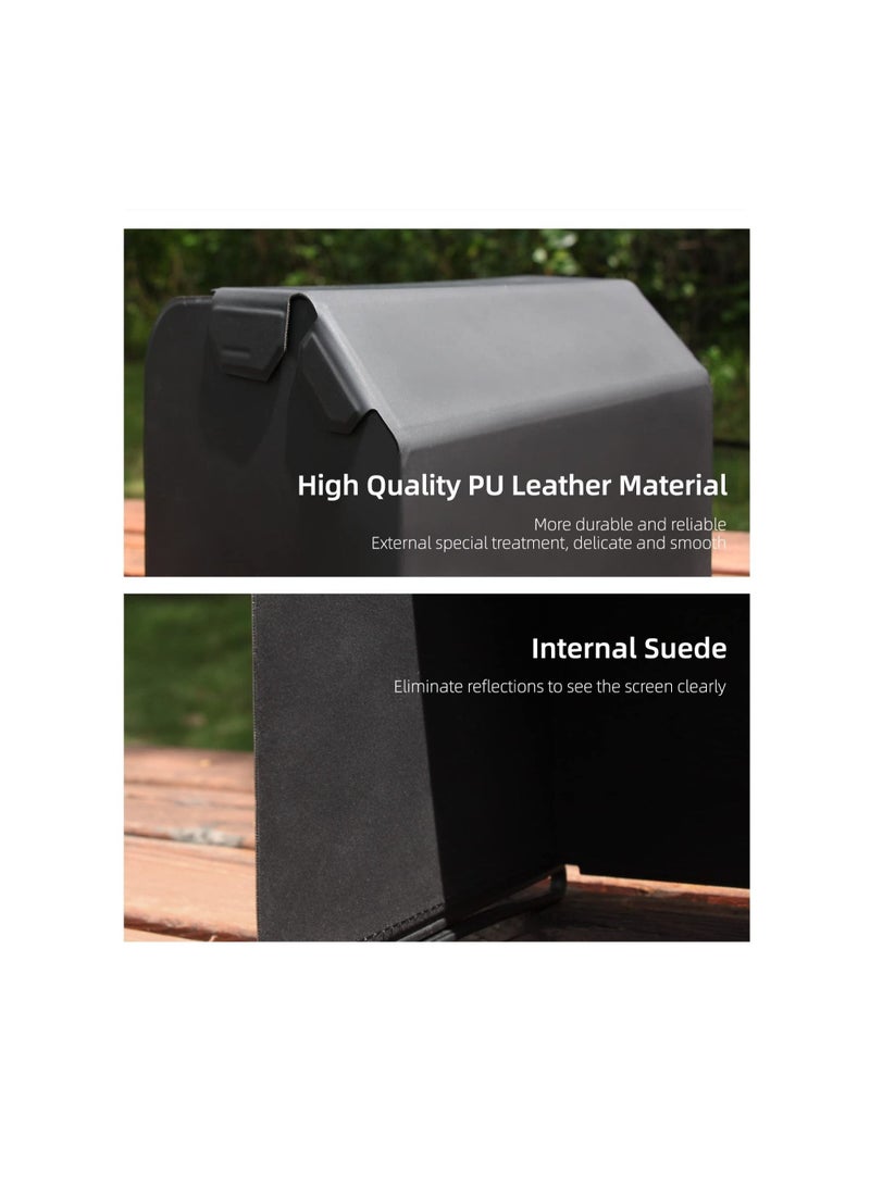 Captaintech Remote Control Phone Shade, Sunshade Shade for DJI mavic 3/Mini 2/Mavic Air 2/DJI Air 2S Controller Accessories Sunshade Shade for 7.9" Screen with Tablet Holder and Dual Lanyard - Image 2