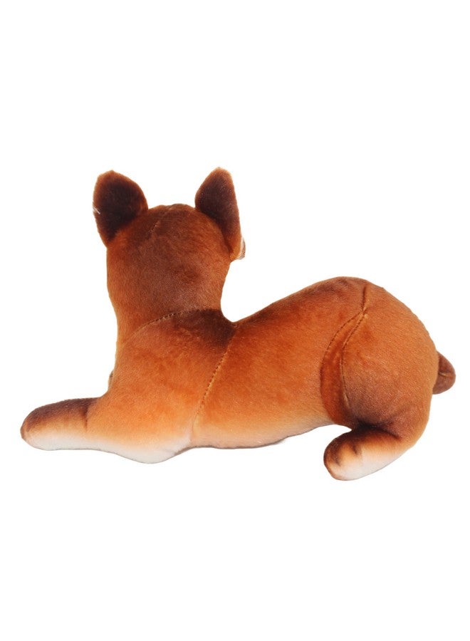 Tickles Tickles Laying Fox Soft Stuffed Plush Animal Toy for Kids Birthday Gifts (Color: Brown Size: 22 cm)  - Image 2