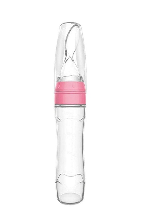 Lappu Baby Rice Paste Food Feeder with Baby Fruit Nibbler & Spout Sipper (Combo) (Pink-Green-Yellow) - Image 2