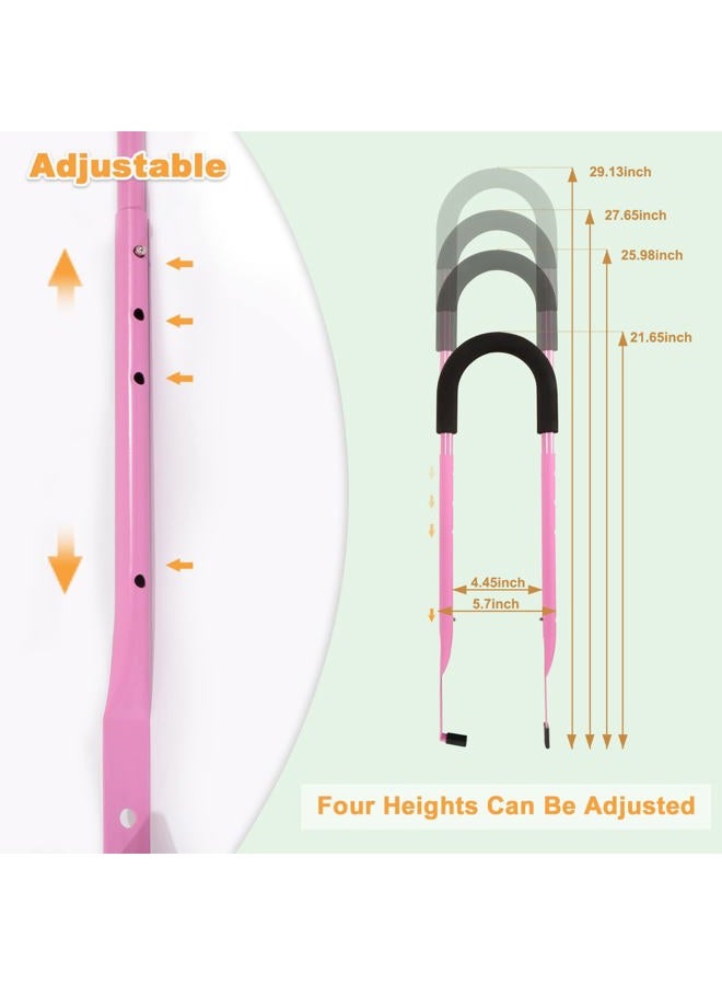 MOLI DEE Children Cycling Bike Safety Trainer Handle Balance Push Bar (a-Pink) - Image 4