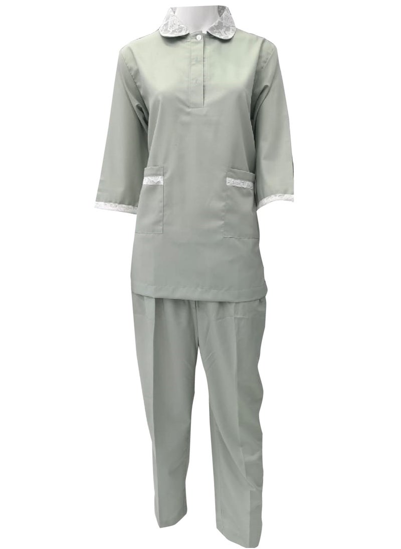 International Uniform L.L.C Housemaid Uniform Maid & Nanny Dress set  - Image 1