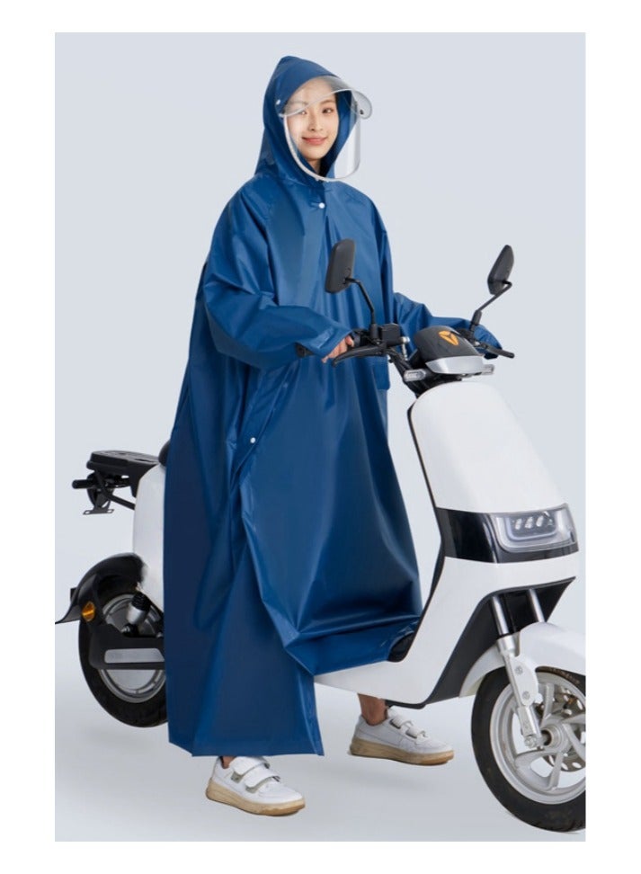 EBMINI Adult Raincoat Women's Long Full Body Rainstorm Proof Poncho  - Image 1