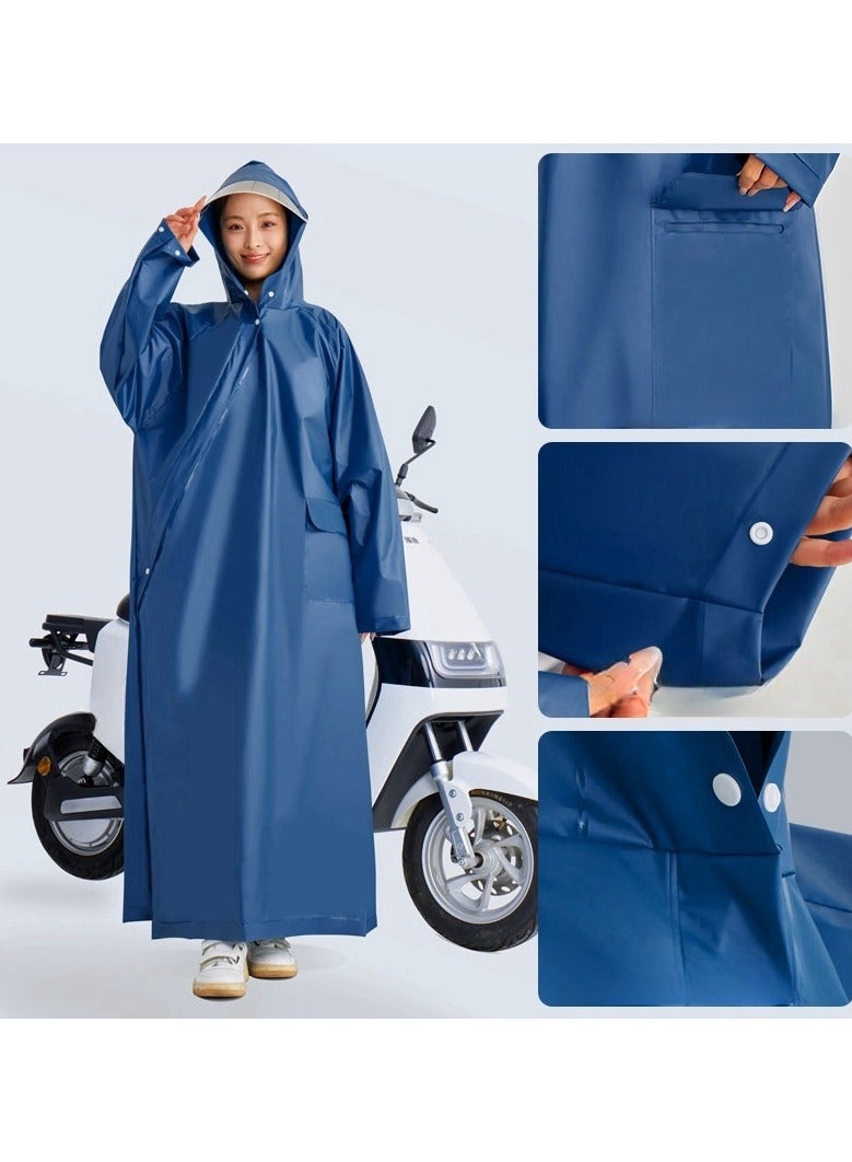 EBMINI Adult Raincoat Women's Long Full Body Rainstorm Proof Poncho  - Image 2