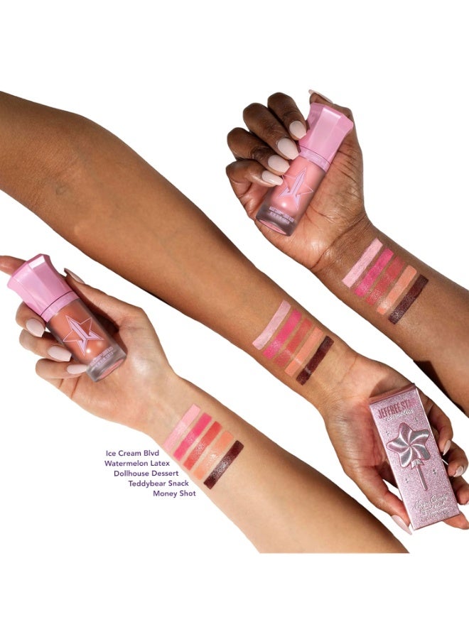 Jeffree Star Cosmetics Magic Candy™ Liquid Blush 10 ml- Dollhouse Dessert | Ultra-Light, Blendable Blush with a Natural, Airbrushed Glow & Skin-Conditioning Ingredients - Image 3