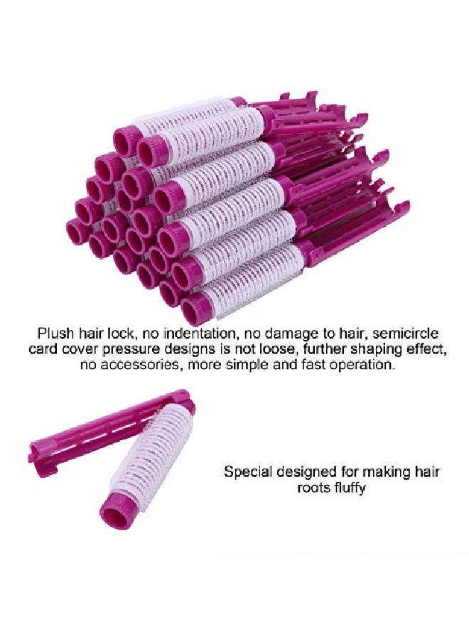 Brrnoo 20Pcs Hair Perm Rods Fluffy Perming Rod Hair Roller Curler Household Salon Hairdressing Tool Kit(02) - Image 3