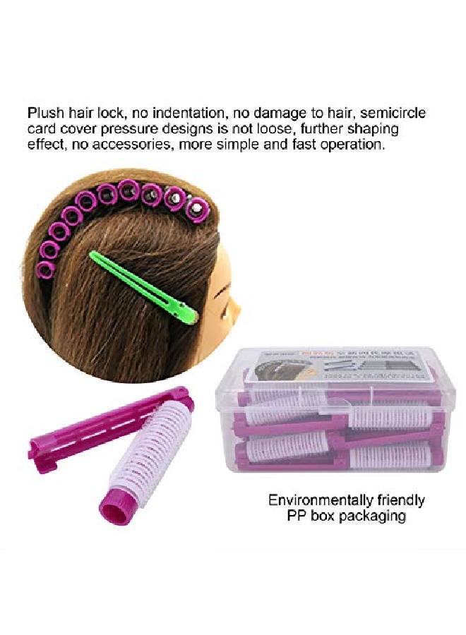 Brrnoo 20Pcs Hair Perm Rods Fluffy Perming Rod Hair Roller Curler Household Salon Hairdressing Tool Kit(02) - Image 4