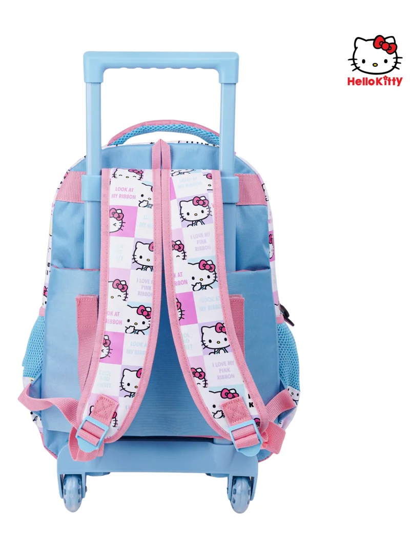 سانريو Sanrio Hello Kitty Look At My Ribbon 16" Trolley Backpack