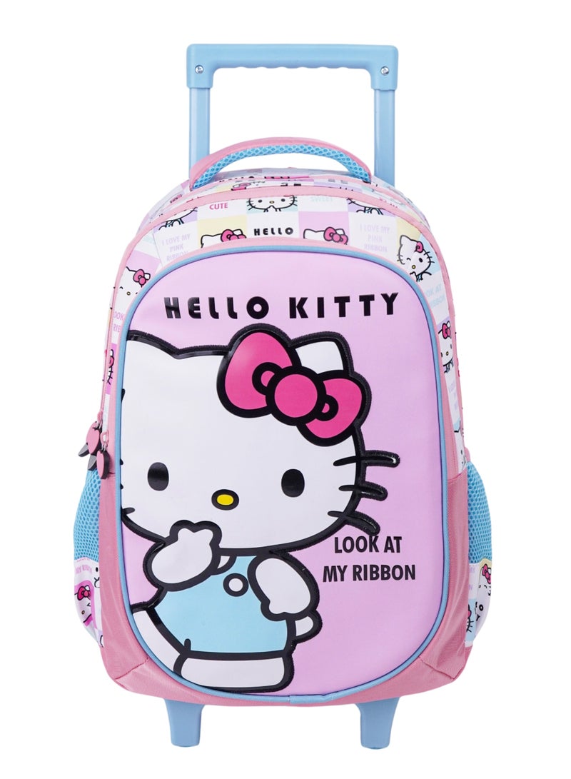 Sanrio Hello Kitty Look At My Ribbon 16" Trolley Backpack - Image 1