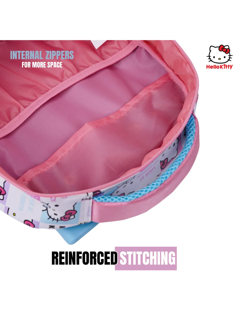سانريو Sanrio Hello Kitty Look At My Ribbon 16" Trolley Backpack