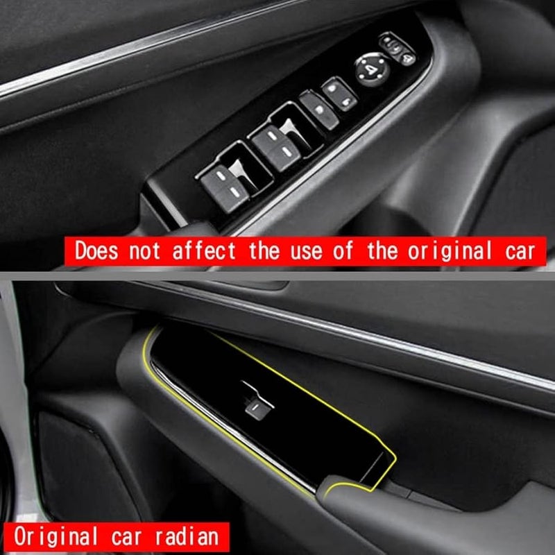 غطاية مفتاح نافذة الطاقة من ألياف الكربون لهوندا HRV HR V Vezel 2021 2022 - Image 3