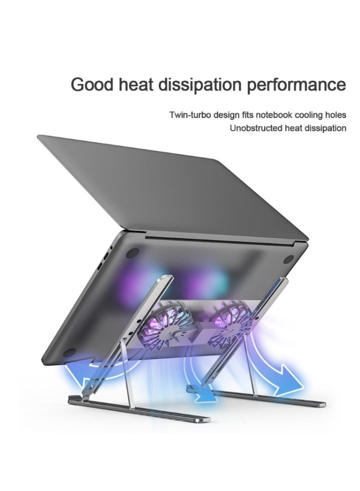 P11 Ventilated Support Air Adjustable Cooling Bracket Notebook Cooler Laptop Stand - Image 3